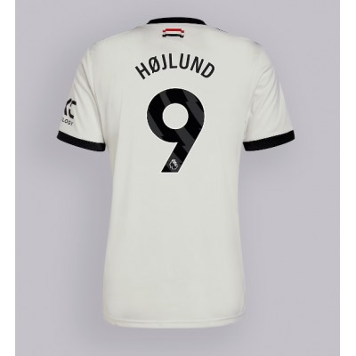Fotbalové Dres Manchester United Rasmus Hojlund #9 Alternativní 2024-25 Krátký Rukáv Fotbalové Dres Manchester United Rasmus Hojlund #9 Alternativní 2024-25 Krátký Rukáv